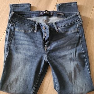 Hollister low rise jean leggings 7s